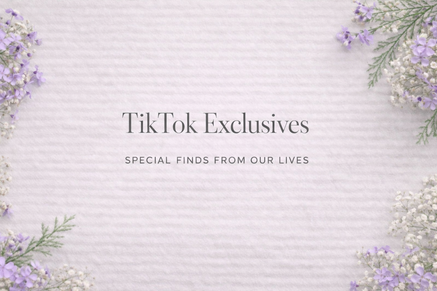 TikTok Live Exclusives